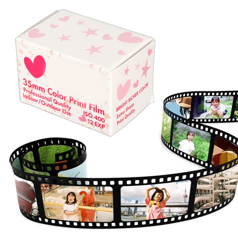 35Mm Color Film Iso 400, 12 Exposures, Medium Contrast 8251387599621