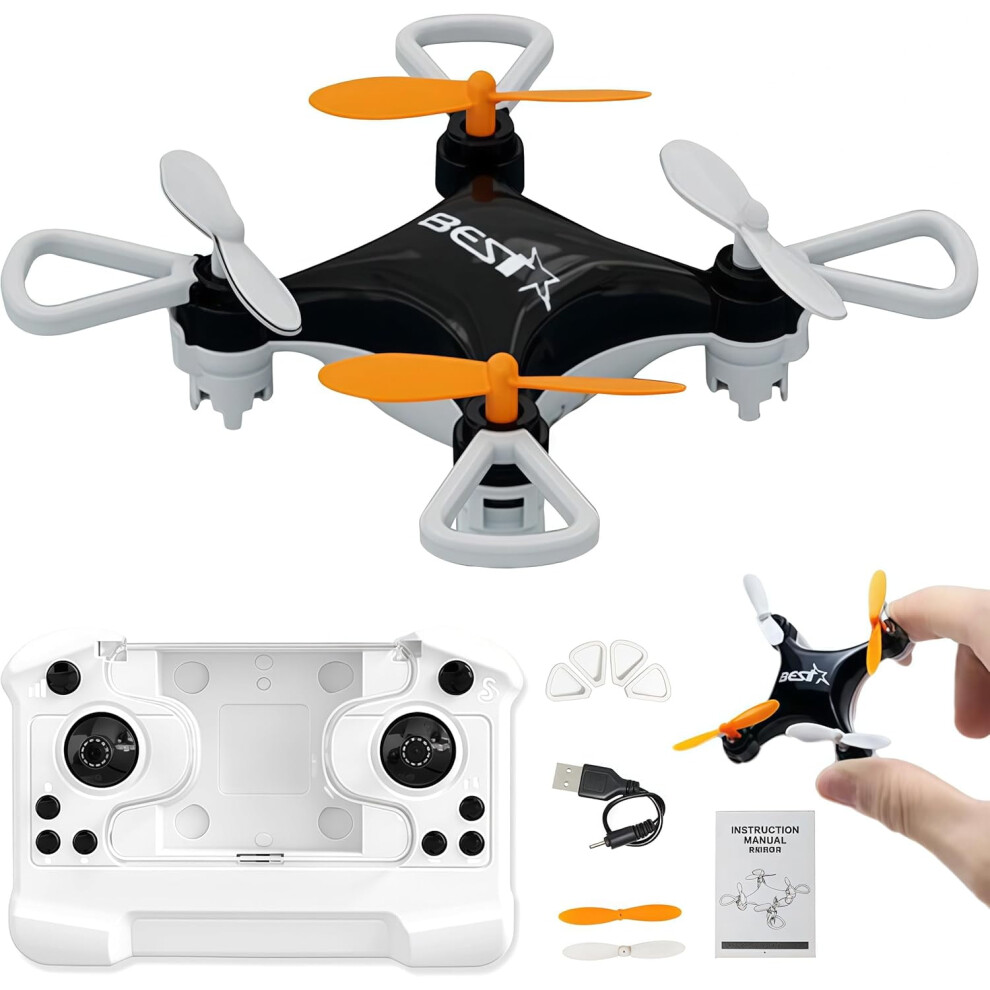 2026 New Mini Drone Beginner, All-Ages Mini Drone With Easy Stunt Flights & 360 Tricks - Perfect Beginner-Friendly Flyer (Blue) Blue 9152228733275