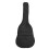 WEUVEB Guitar Carrying Bag Storage for Accessories Black 1Pack 41Inch 5