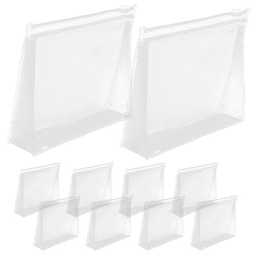20Stk Transparente PVC Kosmetiktaschen Flugzeug 1