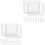 20Stk Transparente PVC Kosmetiktaschen Flugzeug 3