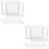 20Stk Transparente PVC Kosmetiktaschen Flugzeug 6