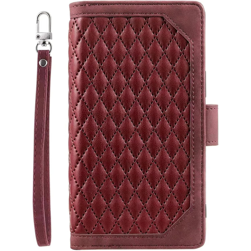 Leather Zipper Wallet Phone Case For Iphone 16 Pro Â 9097180133780