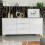 Sideboard Goldline Gloss 140cm - Glossy White 1