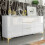 Sideboard Goldline Gloss 140cm - Glossy White 9