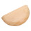 Natural Wood Half Round Floating Shelf Wall Display Rack Brown 1