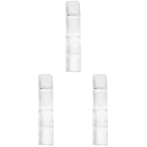 3Pcs Transparent Pc Erhu Carrying Case Lightweight Durable Storage Bag 2