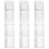 3Pcs Transparent Pc Erhu Carrying Case Lightweight Durable Storage Bag 4