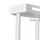 Pull Rotate Spice Rack 2-Tier, Milk White, 15cm, Durable & Large Capacity 5