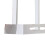 Pull Rotate Spice Rack 2-Tier, Milk White, 15cm, Durable & Large Capacity 7