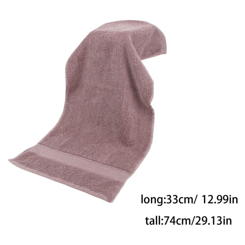 Fluweelzachte microvezel handdoek, sneldrogend, 74x33cm 2