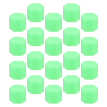 Worgeous Auto Wiellagmoeren Covers 20 Set 0,6 Inch