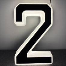 Solar LED House Numbers and Letters 9 Inch IP65 Waterproof