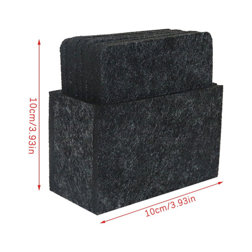 Felt Hexagon Drink Coasters Set of 12 2