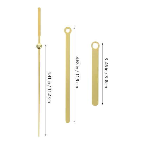 Golden Silent Clock Urverk Kit – Plast, 1 Set 1