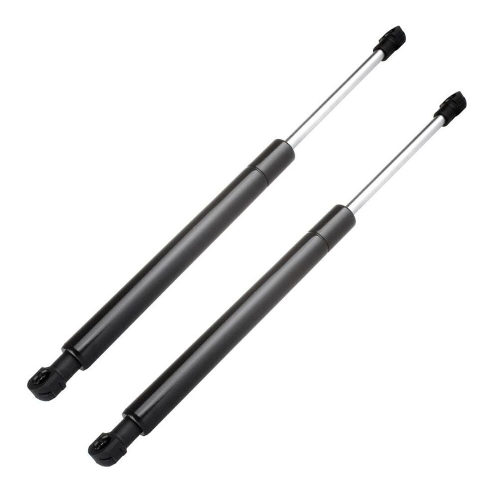 2Pcs Trunk Lift Supports For Infiniti M35/M45 (2006Â2010), Compatible With Infiniti, Smooth Steel, 9.75" Compressed Length Silver 9152228733374