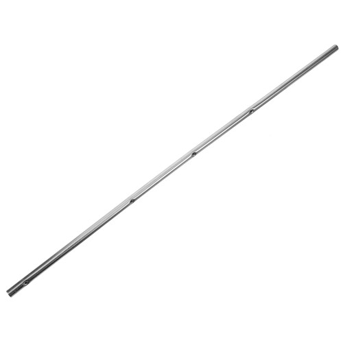 3Pcs Silver Metal Rod Table Soccer Operation Pole Comfortable Grip 1