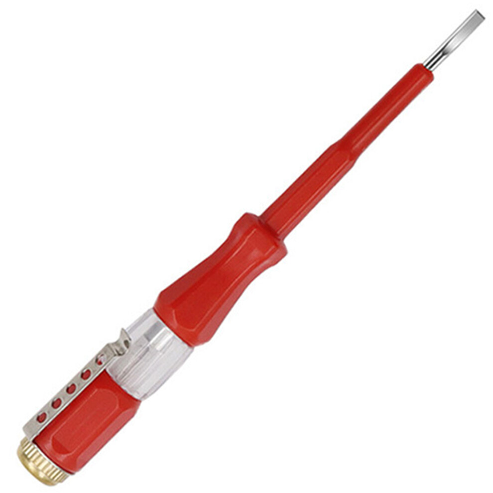 (Red) Voltage Tester Pen, Lightweight Circuit Tester 6253032966330