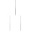 3Pcs Silver Metal Rod Table Soccer Operation Pole Comfortable Grip 4