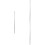 3Pcs Silver Metal Rod Table Soccer Operation Pole Comfortable Grip 8