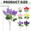 Artificial Fall Greenery Bundles Fade-Resistant Plastic 5