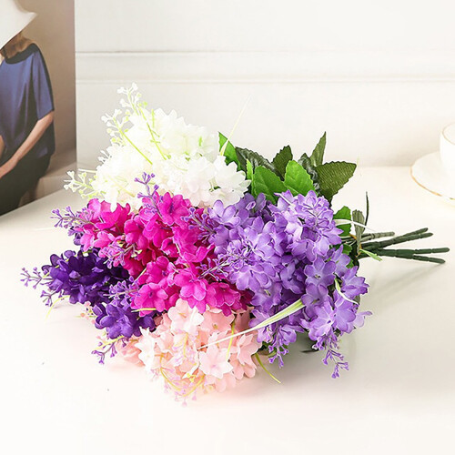 Artificial Fall Greenery Bundles Fade-Resistant Plastic 1