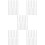 75Stk Essenzielle Duftstäbchen Weiß Auto Aromatherapie Diffuser Sticks 10