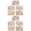 Bible Study Tabs PVC Self-Adhesive Page Dividers Assorted Colors 6