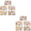 Bible Study Tabs PVC Self-Adhesive Page Dividers Assorted Colors 7