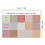 Bible Study Tabs PVC Self-Adhesive Page Dividers Assorted Colors 9