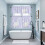 Easter Kitchen Curtains and Valances Set Flower White 4