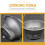 Cooking Stove Barbecue Stove Iron 1Set 6