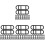 40Pcs Compact Black Silicone Bike Lights Straps for Easy Fixing 4