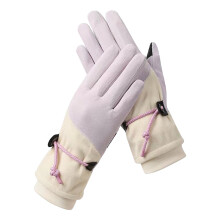 Wasserdichte Winter-Skihandschuhe, dicke, warme Handschuhe, winddichte Touchscreen-Schneehandschuhe
