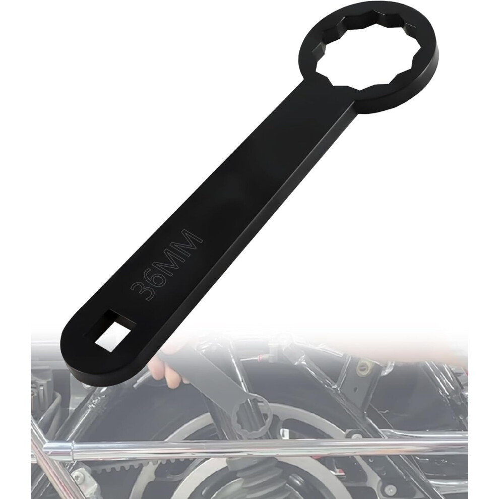 Rear Axle Wrench 36Mm, Rear Wheel Axle Torque Wrench Hand Tool 36Mm For Motorcycle 9493189698297