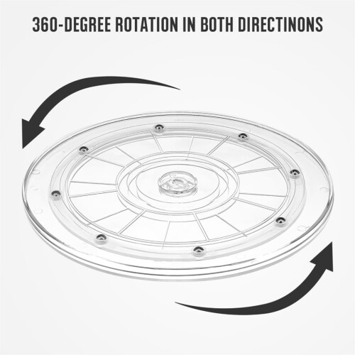 Acrylic Display Turntable 360 Degree Rotating Tray 2