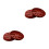 4Pièces Coupelles Pot De Fleurs Rouge PP Antiracine Bord Ondulé 6