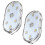 Bil Ambientebelysning Abs1Pair Natlampe Touch Control 7