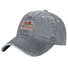 Unisex Retro Washed Christmas Hat,Merry Christmas Christmas - Themed Print,,Adjustable Sun Hat,Perfect For Christmas New Year Celebrations
