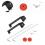 Car Battery Hold Down Set Heavy Duty Durability Battery Bracket Modification 6