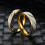 Δαχτυλίδια βολφραμίου για άνδρες, γυναίκες, μαύρη, μοντέρνα, υπόσχεση, βέρα γάμου, 2