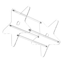 Platenrek voor in de kamer, stabiele boekenplank, veelzijdig