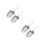 4Pièces Outils Jardinage Pelle Pliante Argentée Kit Pour Fleurs 8