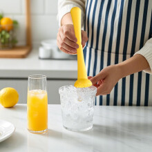 Solid Crushed ice bar mash Juice Stick Pressure Juice mash ice Hammer Milk Tea Hotel Supplies Cocktail Stick Lemon Hammer -(Multiple optional