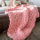 Handmade Acrylic Knitted Blanket 60x60 cm 1