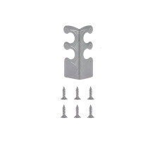 Brass & Iron Sheet Corner Protectors - Heavy-Duty Furniture Corner Guards, Decorative & Protective Corners for Boxes, Cabinets & Furniture