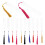 3Sets Delicate Acrylic Bookmarks with Silk Tassels for Home Reading 2