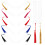 3Sets Delicate Acrylic Bookmarks with Silk Tassels for Home Reading 3