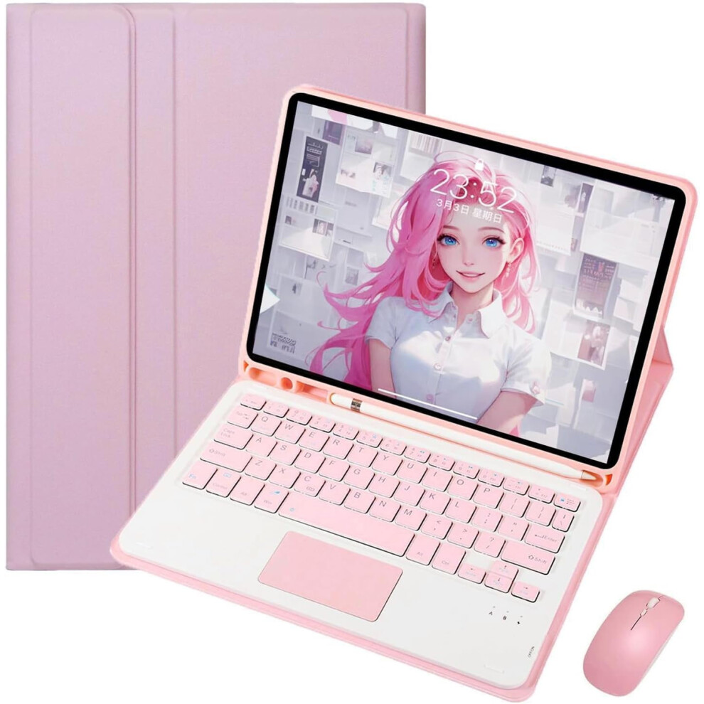 Slim Smart Keyboard Case Compatible With Ipad Air 3Rd Gen, Ipad Pro 10.5" (2017/2019), Detachable Keyboard, Touchpad & Pen Holder 9159796986287