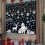 Décorations de fenêtre flocons de neige de Noël (9 feuilles) 4